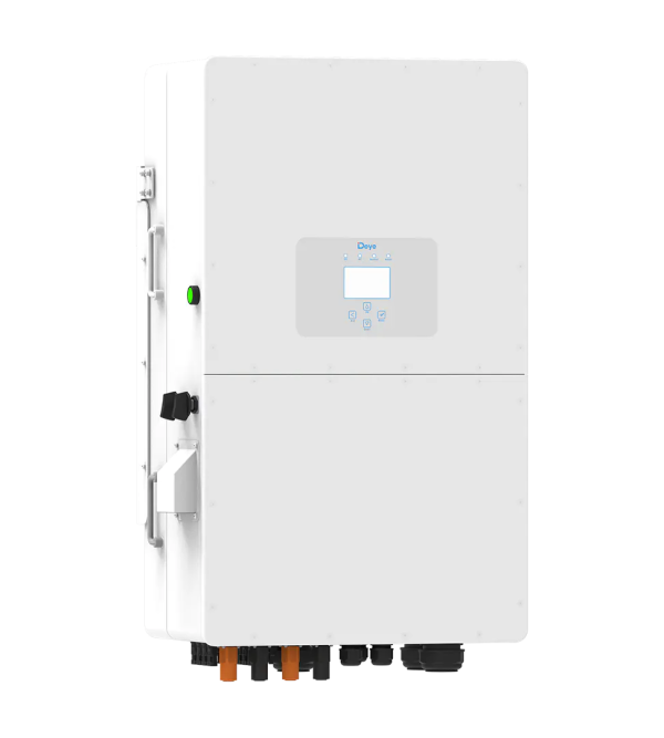 Deye 30kW Inverter for Large Off-Grid Solar Systems and Grid Tie Integration for Seamless Power Management
