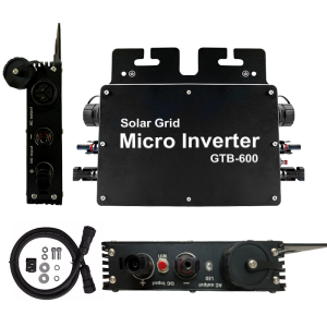 Hueno Solar 600W Inverter for Solar Microgrids and Flexible Solar Inverter System for Scalable Energy Solutions