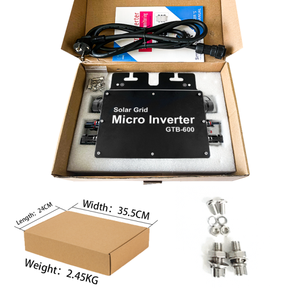 Hueno Solar 600W Microinverter for Distributed Solar Systems and Hybrid Inverter for Multi-Energy Systems for Efficient Power Integration - Image 3