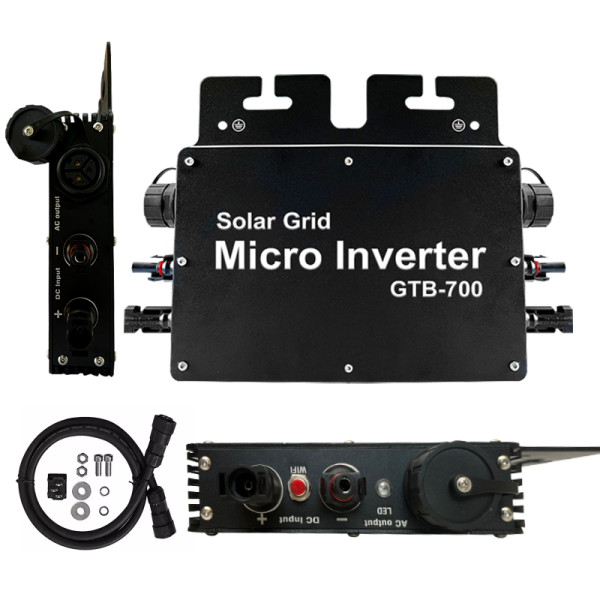 Hueno Solar Best Microinverter for Residential Systems 700W Inverter for Outdoor Solar Systems for Reliable Power